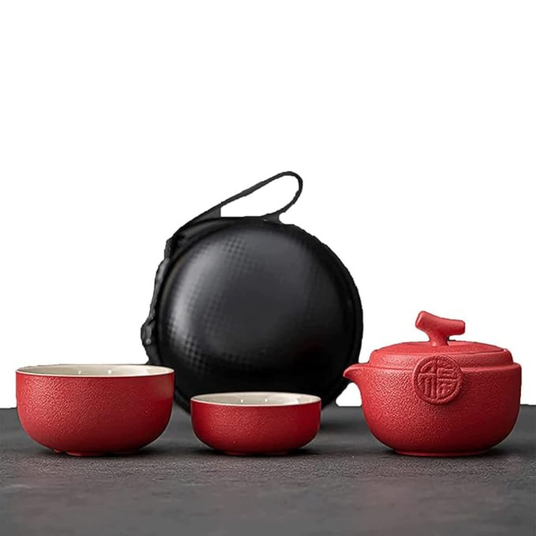 ZenPour – Elegant Keramisch Theeservies met Traditionele Kung Fu Finesse
