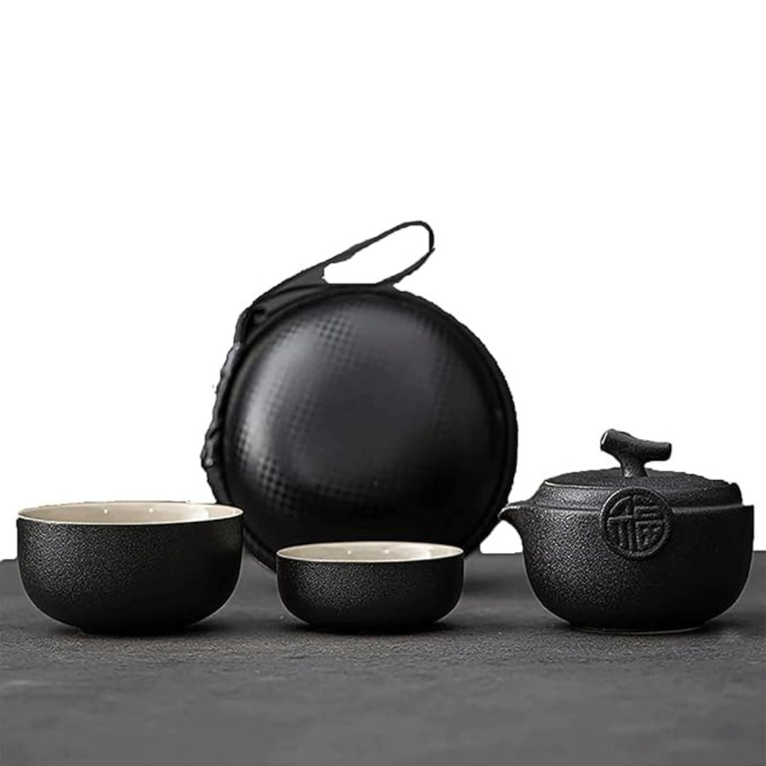 ZenPour – Elegant Keramisch Theeservies met Traditionele Kung Fu Finesse