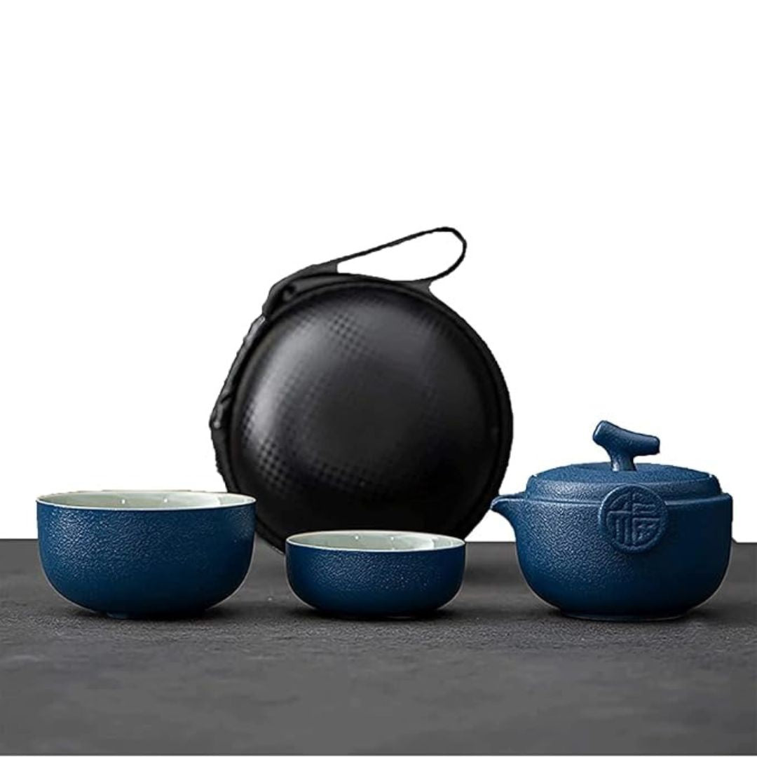 ZenPour – Elegant Keramisch Theeservies met Traditionele Kung Fu Finesse