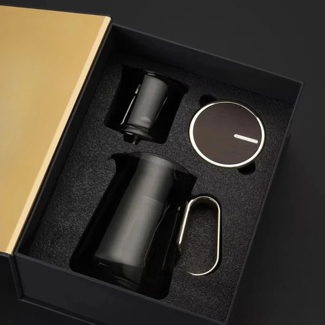 InfuZen – Luxe & Functionele Theepot van Borosilicaatglas met Magnetisch Drijvend Systeem