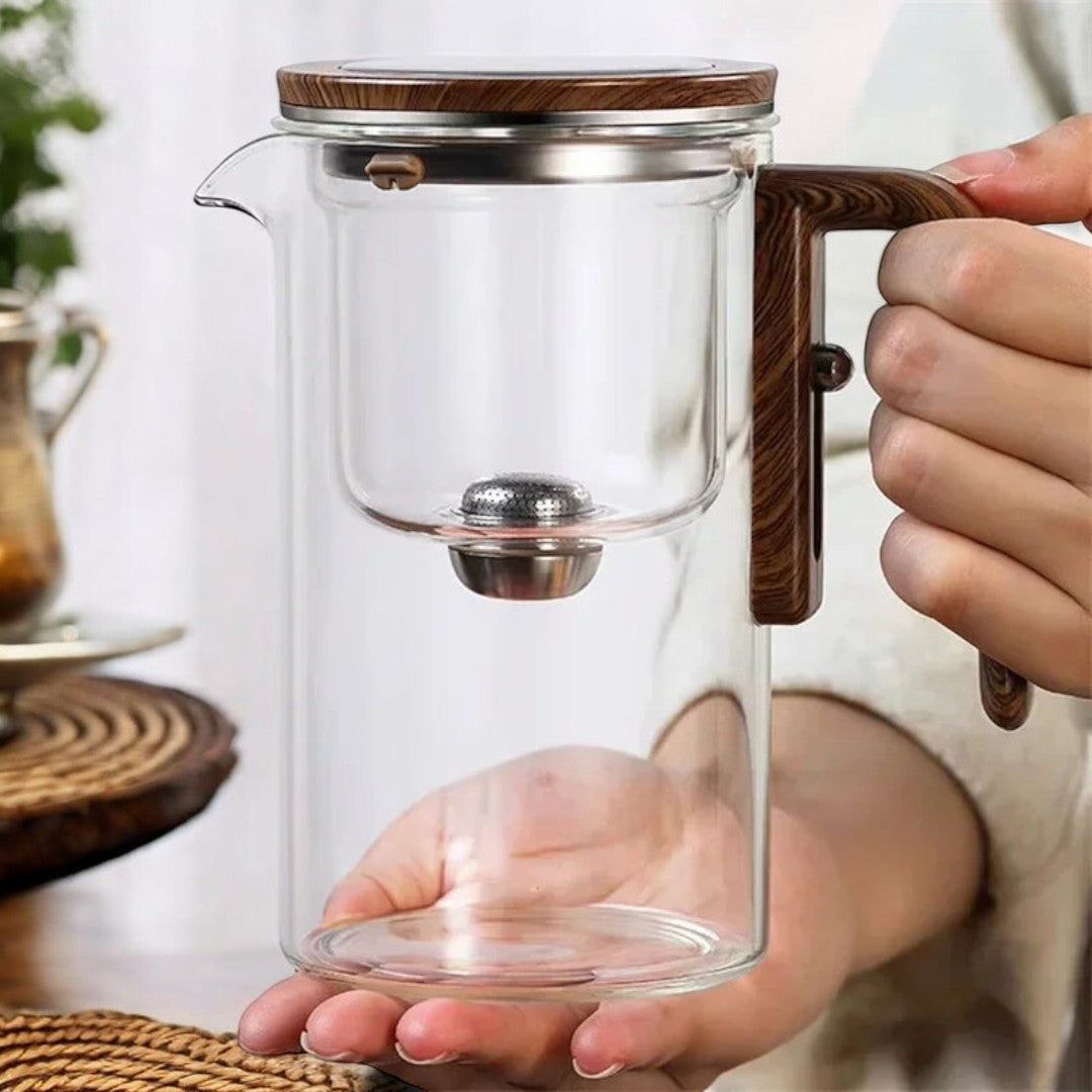 ZenPour – Elegant & Functioneel Theepotdesign met Magnetische Filtertechnologie