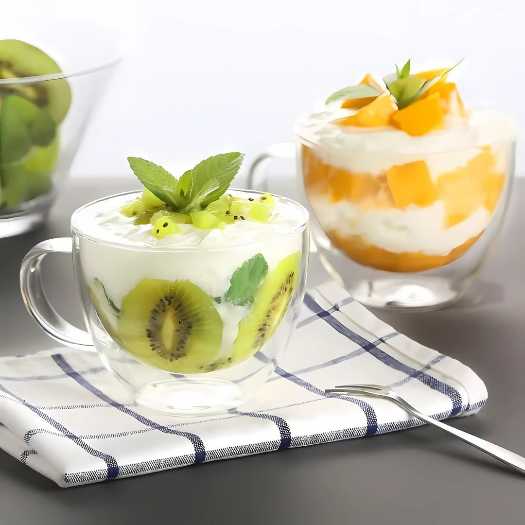 ThermaLuxe – Dubbelwandige Elegante Koffiekopjes met Zwevend Effect