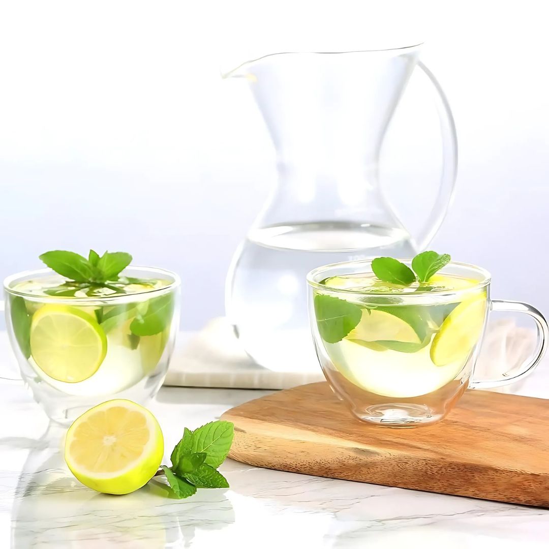 ThermaLuxe – Dubbelwandige Elegante Koffiekopjes met Zwevend Effect