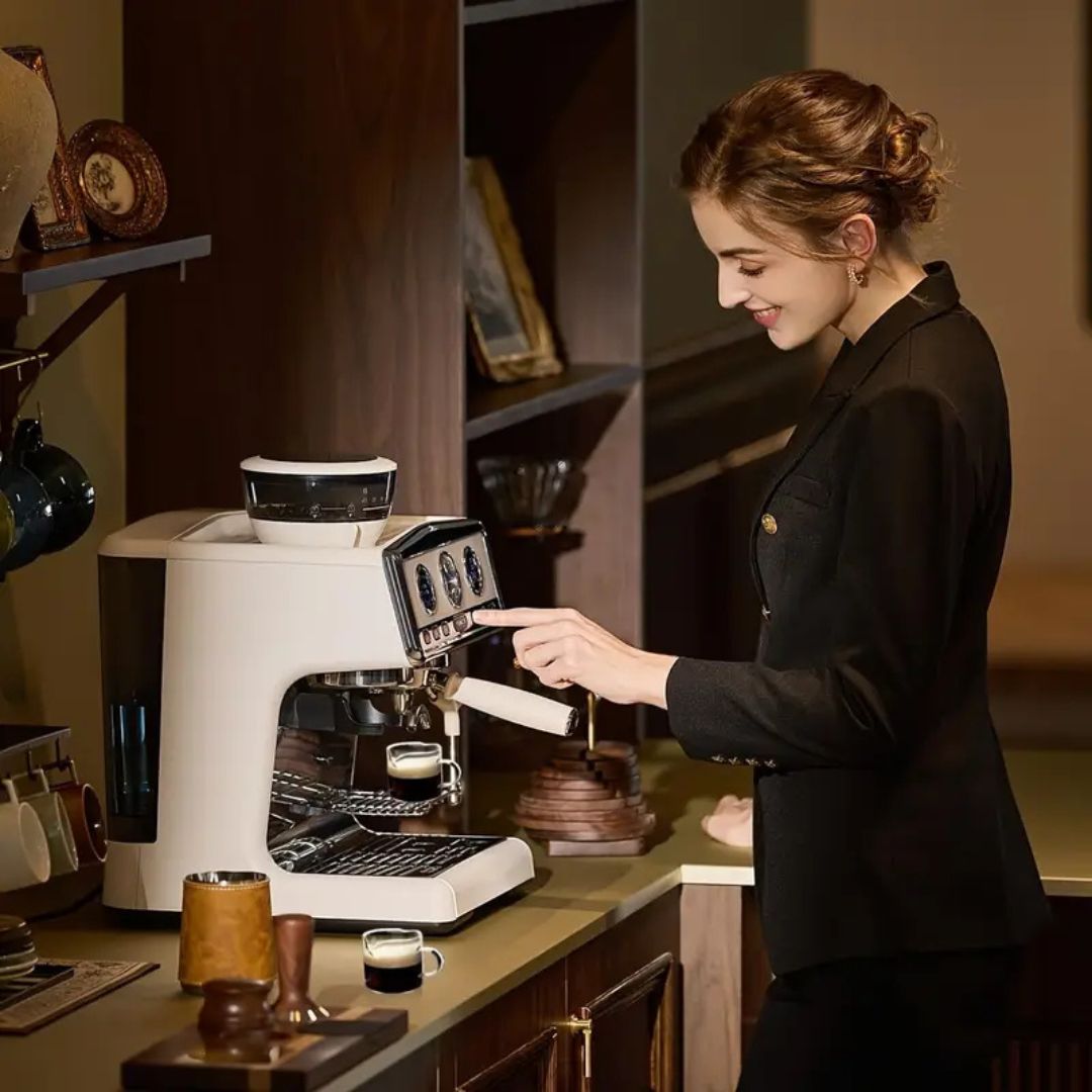 BrewÉlan – Elegant Dubbelwandige Espressoglazen met Functionele Finesse